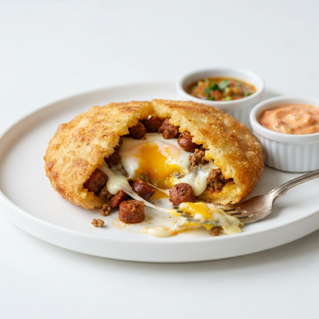 Arepa de huevo especial